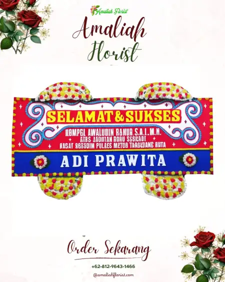 Papan Bunga Ucapan Selamat Sumberbanjar